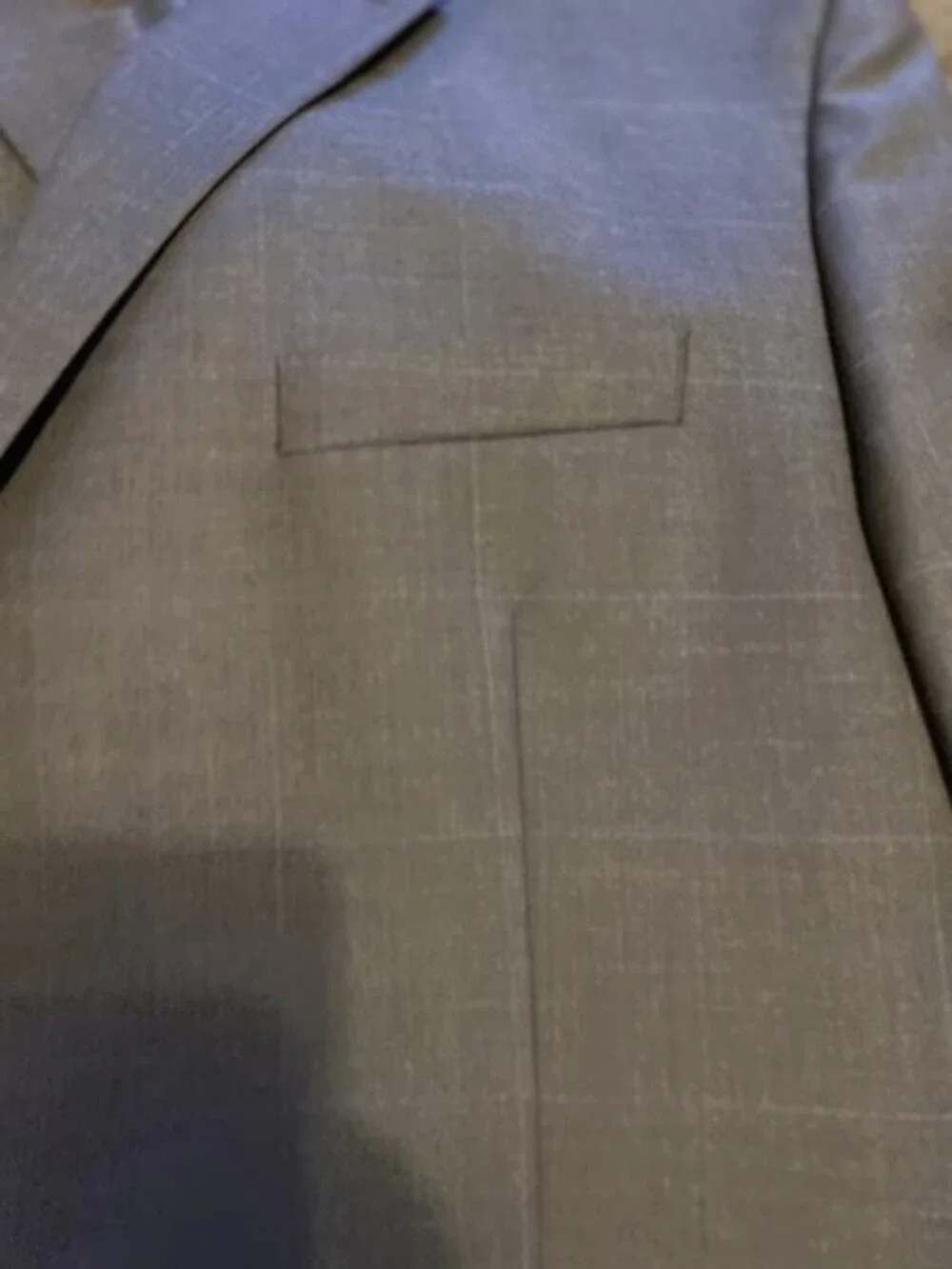 Men’s Gray RALPH LAUREN  Wool Blazer jacket sport suit coat two button 50 R